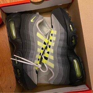 Nike Air Max 95 Gray with Neon Highlights